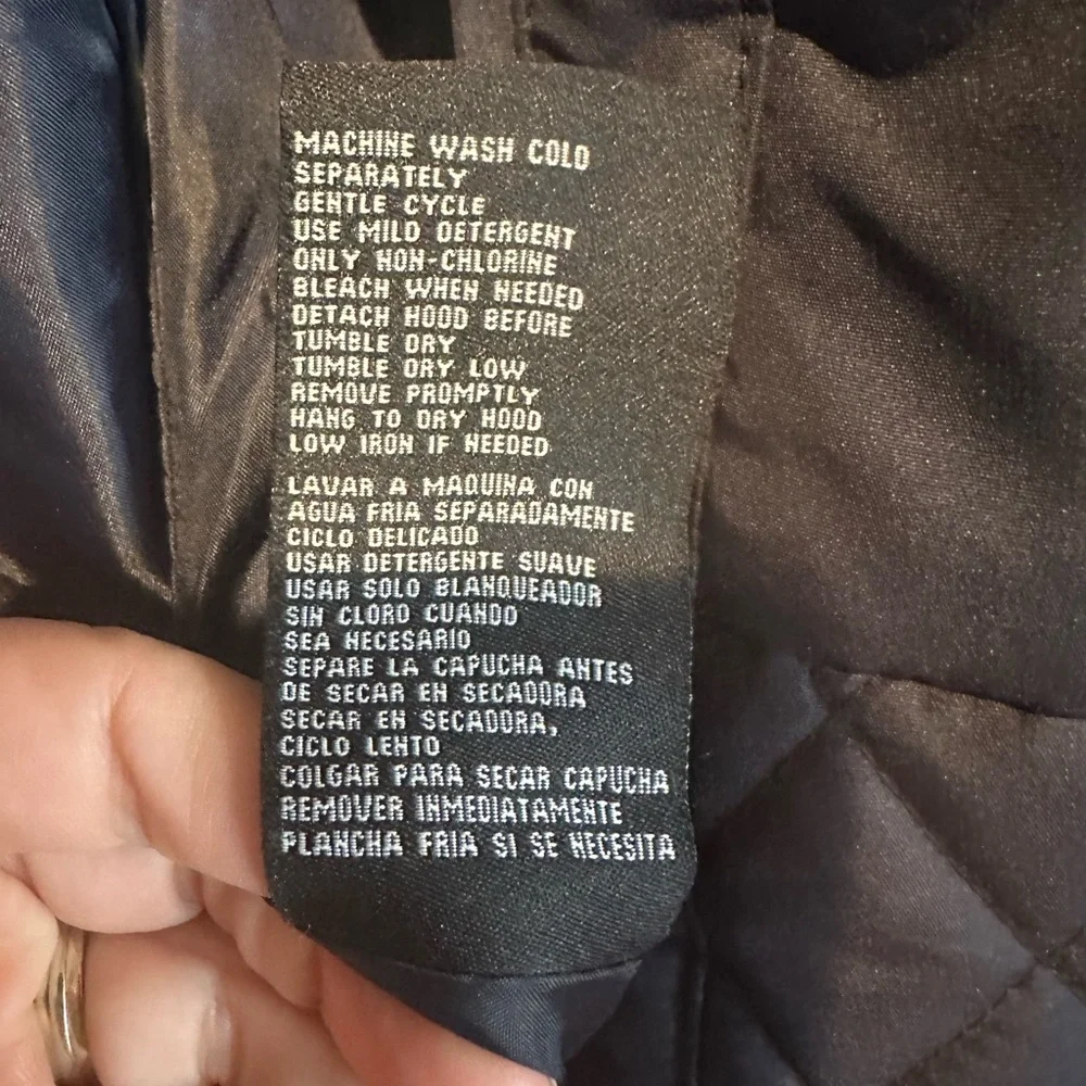 d.e.t.a.i.l.s‎ Quilted Puffer Jacket - New without Tags, Blue - 1X
